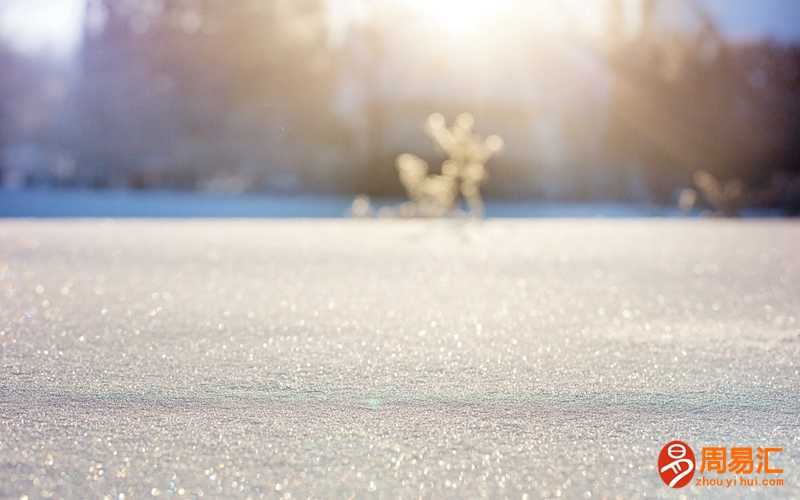 梦见屋顶上有雪